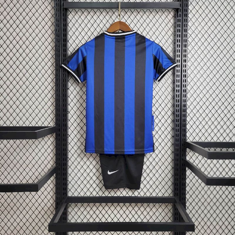 2009/2010 Retro Kids Size nter Milan Home Football Jersey 1:1 Thai Quality - tingfengxie