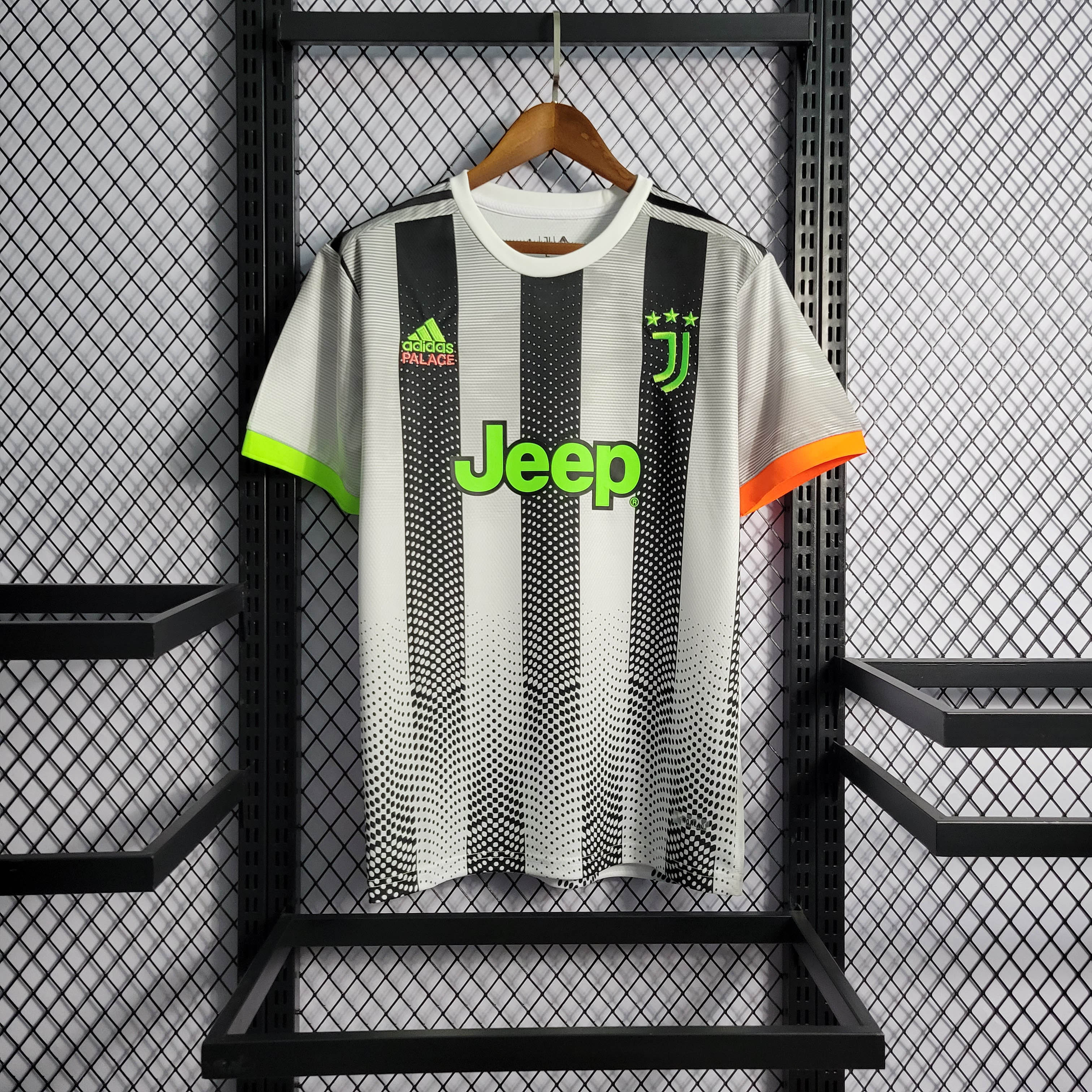 2019/2020 Retro Juventus Joint Edition Black and White Stripes Soccer Jersey 1:1 Thai Quality - tingfengxie
