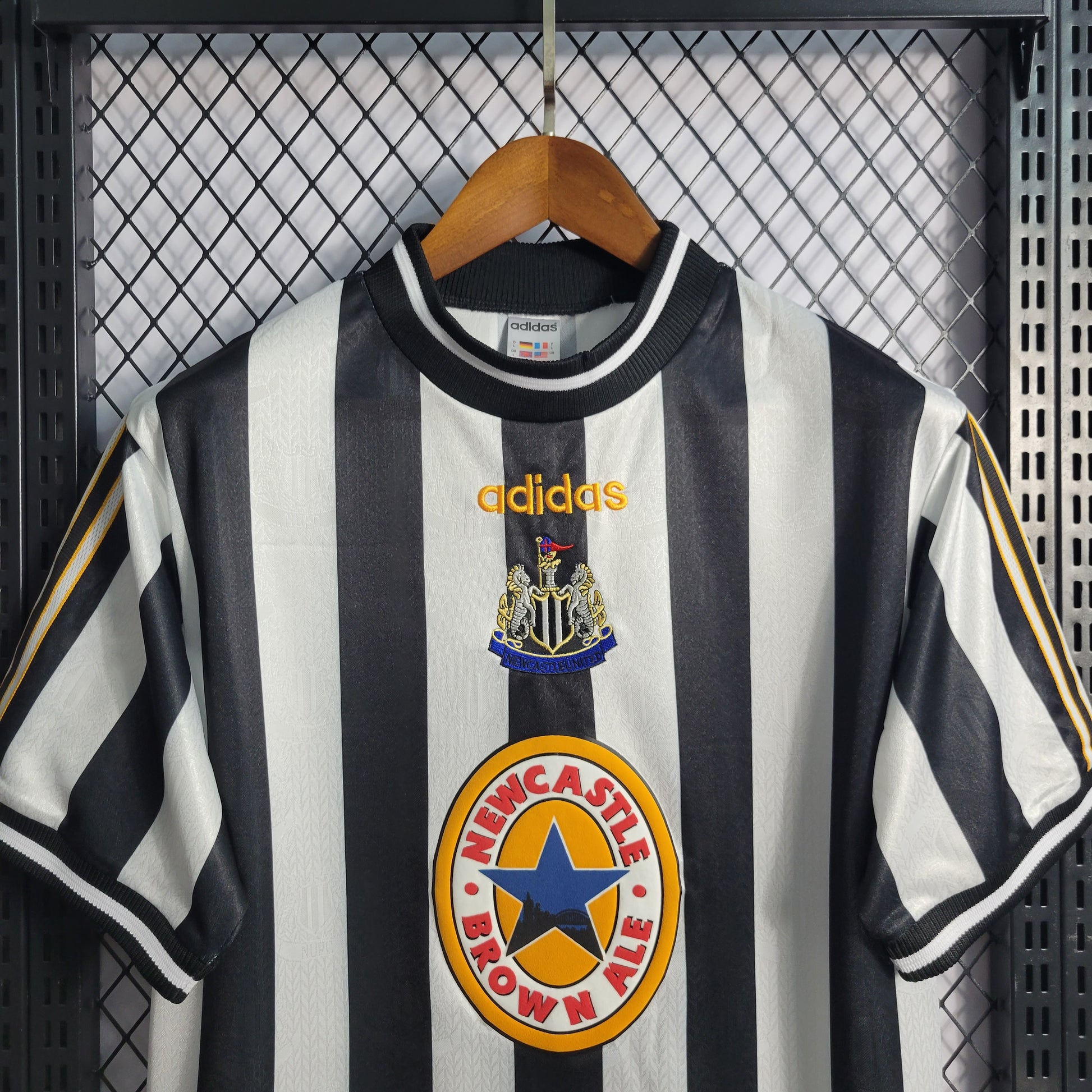 1995/1997 Retro Newcastle United Home Soccer Jersey - tingfengxie