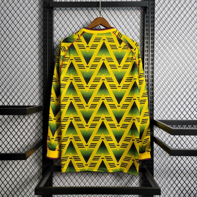 1991/1993 Retro Long Sleeve Arsenal Away Football Shirt 1:1 Thai Quality - tingfengxie