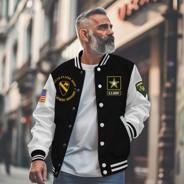 a soldier always a soldier Black Varsity Jacket