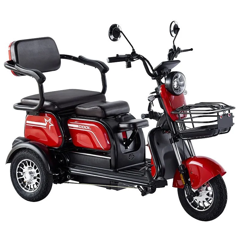 3 Wheel Two-Seater Electric Mobility Scooter