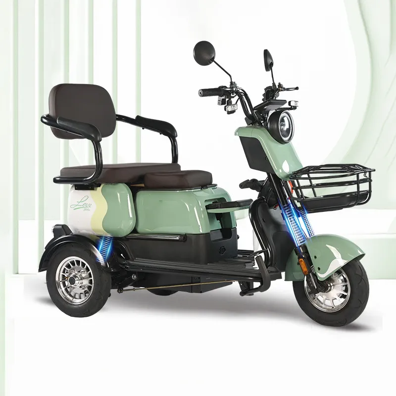 3 Wheel Two-Seater Electric Mobility Scooter