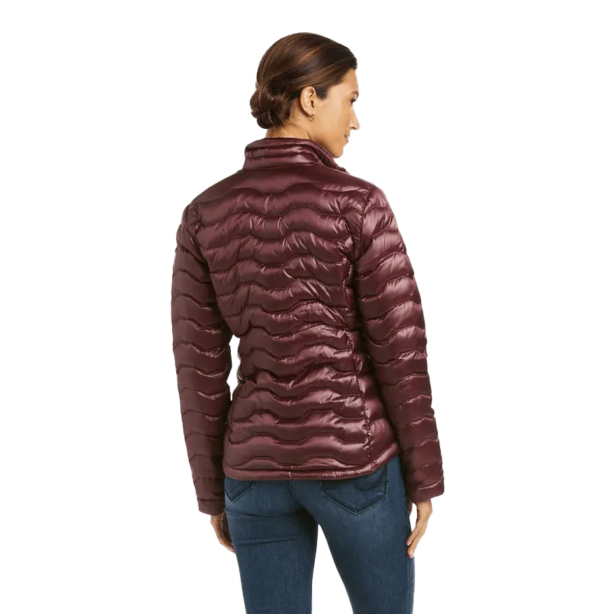Arithtat Women's Ideal 3.0 Iridescent Windsor Wine Down Jacket