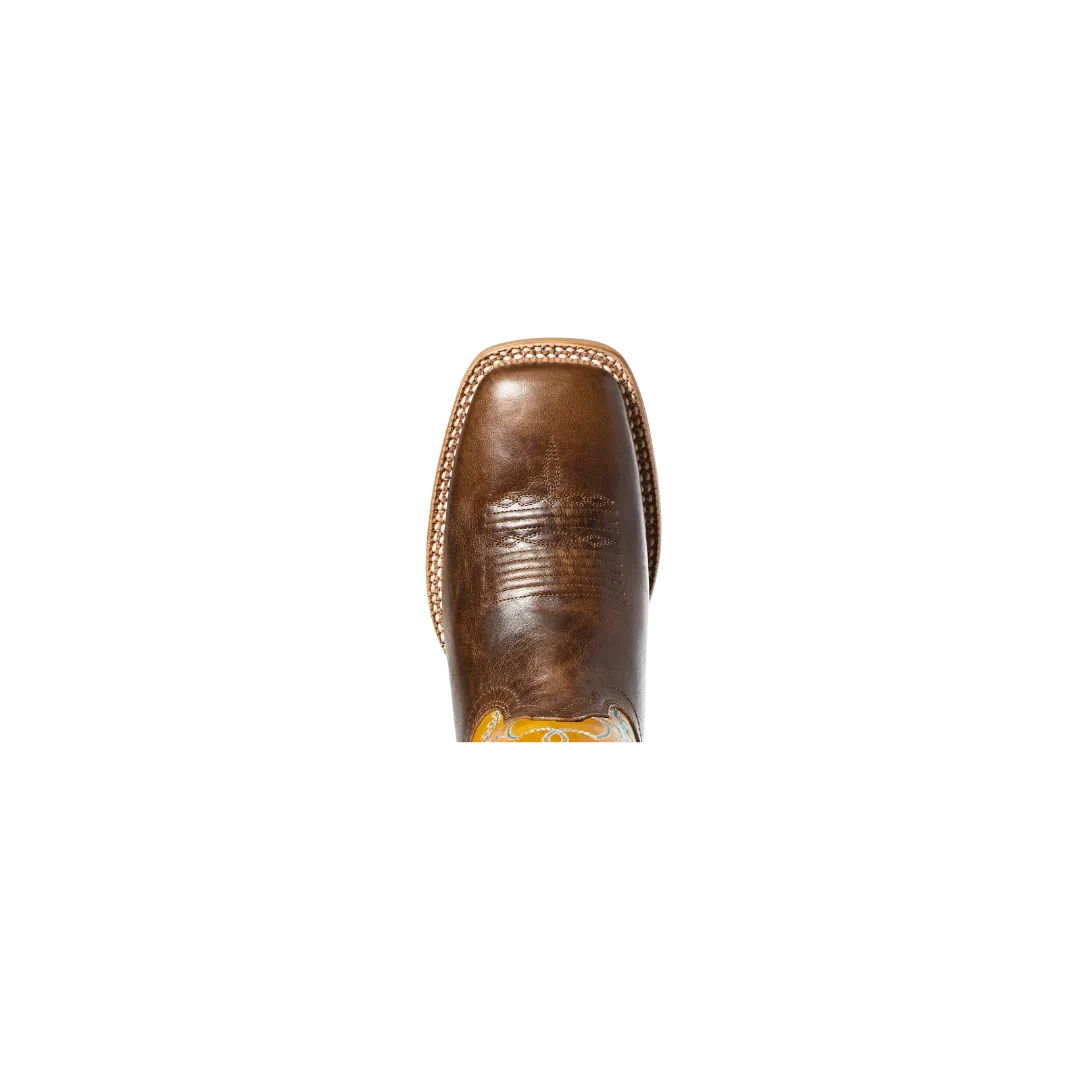Arithtat Women's Belmont Mustard Cowboy Boots