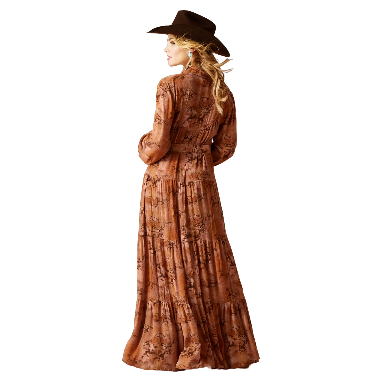 Arithtat Women's Gallop Away Maxi Dress