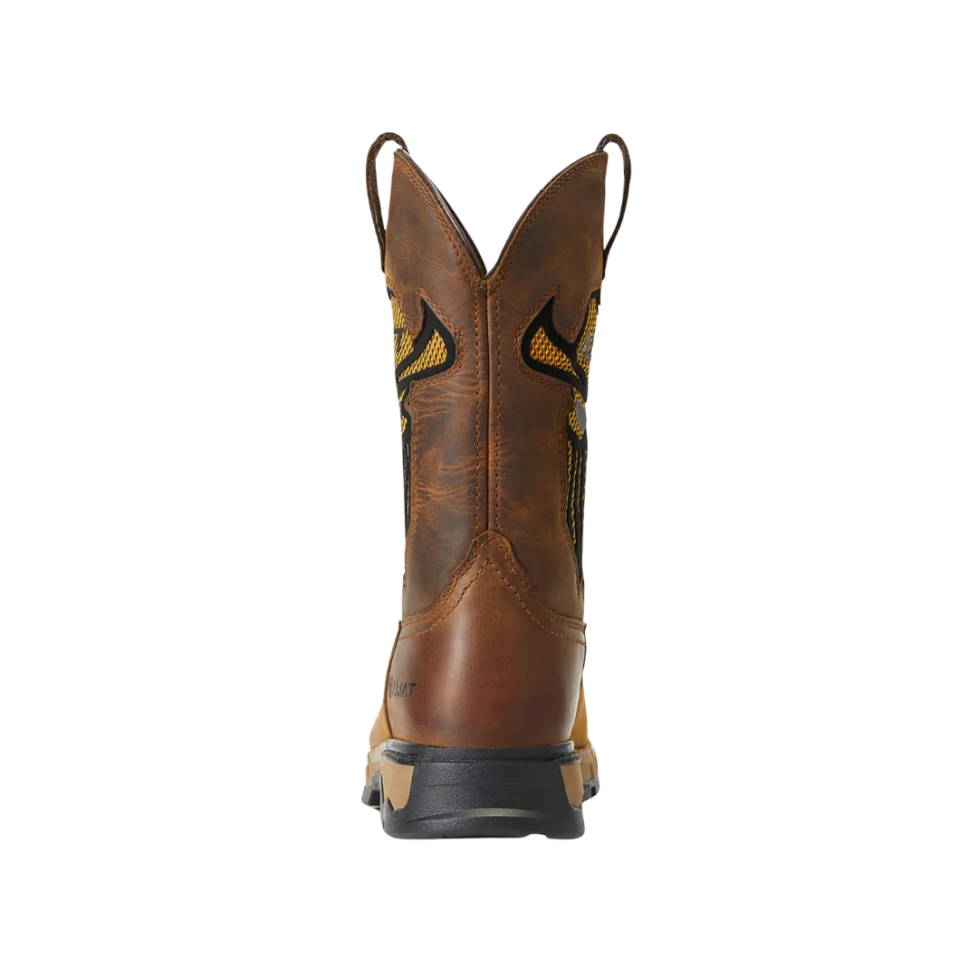 Arithtat Men's Rebar Flex Incognito Darck Earth Square Toe Work Boot