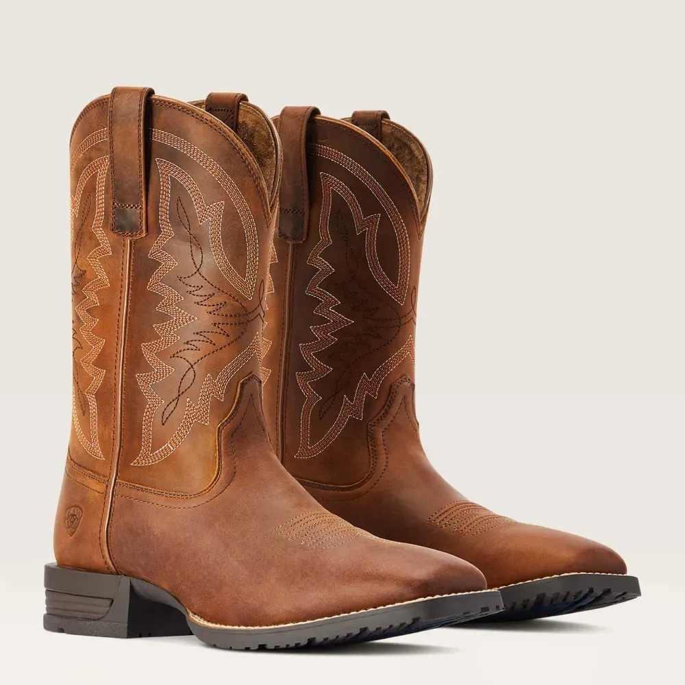 arthtiat Mens Hybrid Ranchwork Western Boots - 10042395
