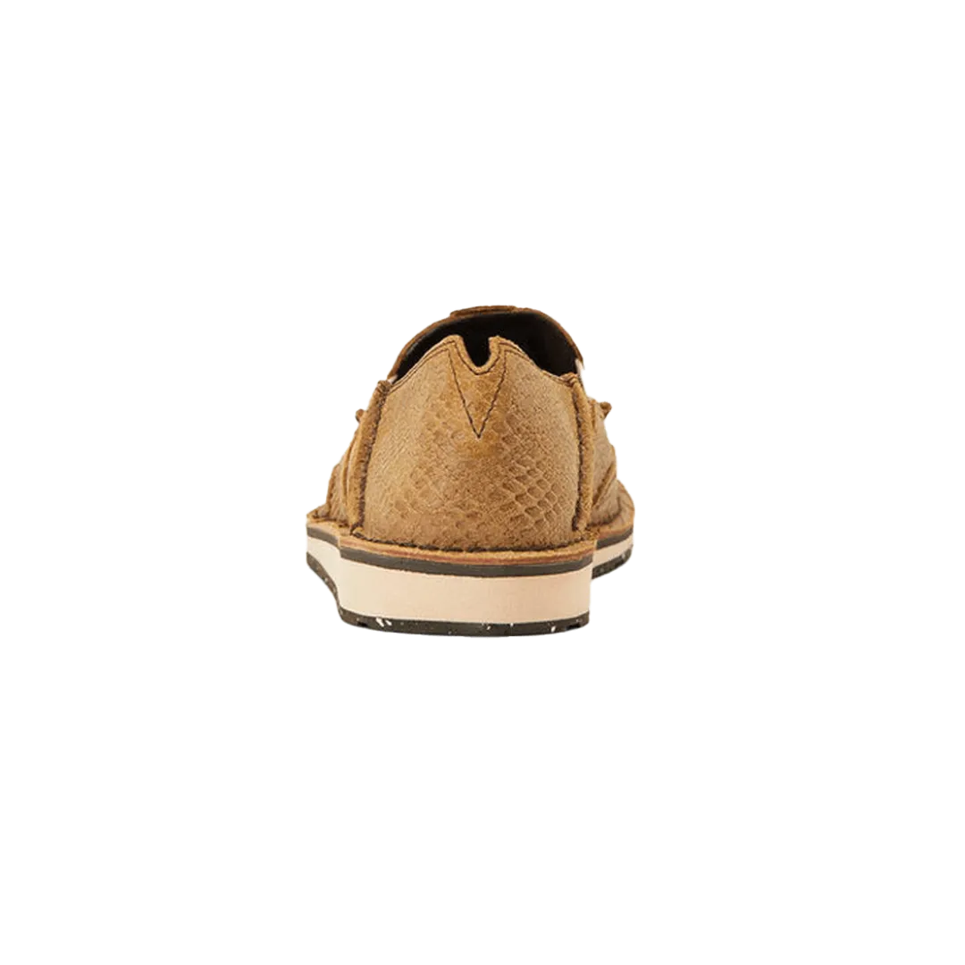 Arithtat Women's Cruiser Naturally Brown Snake Print Shoes