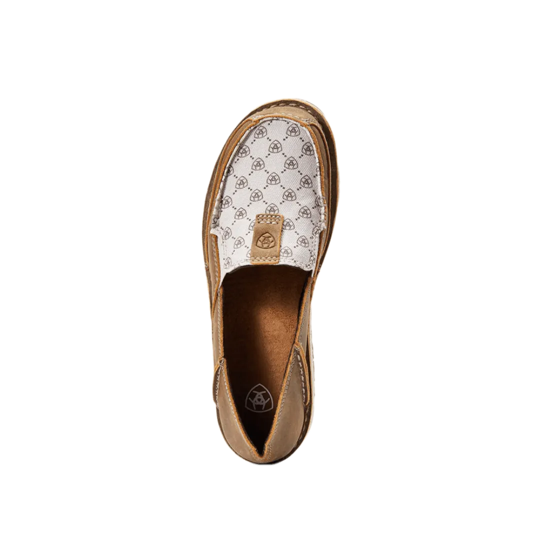 Arithtat Women��s Cruiser Brown Bomber Logo Shoes