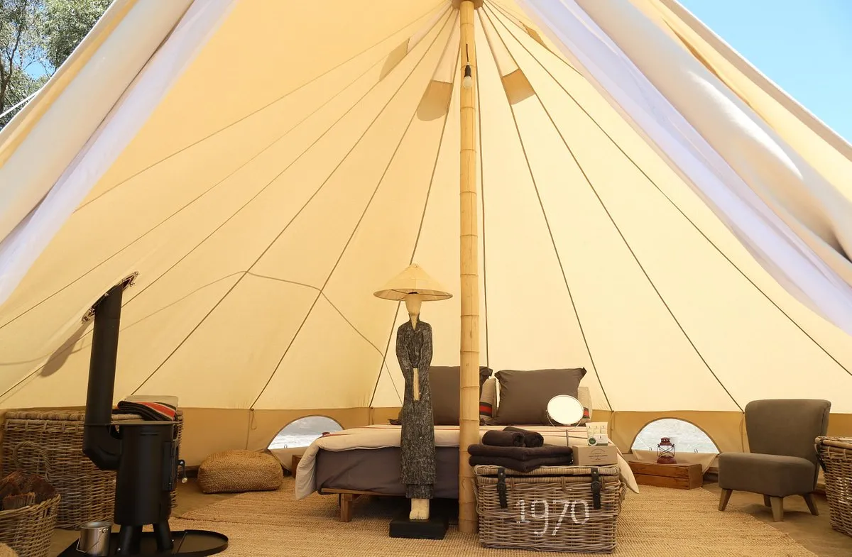 Psyclone Canvas Bell Tent 16' (5 Meter)