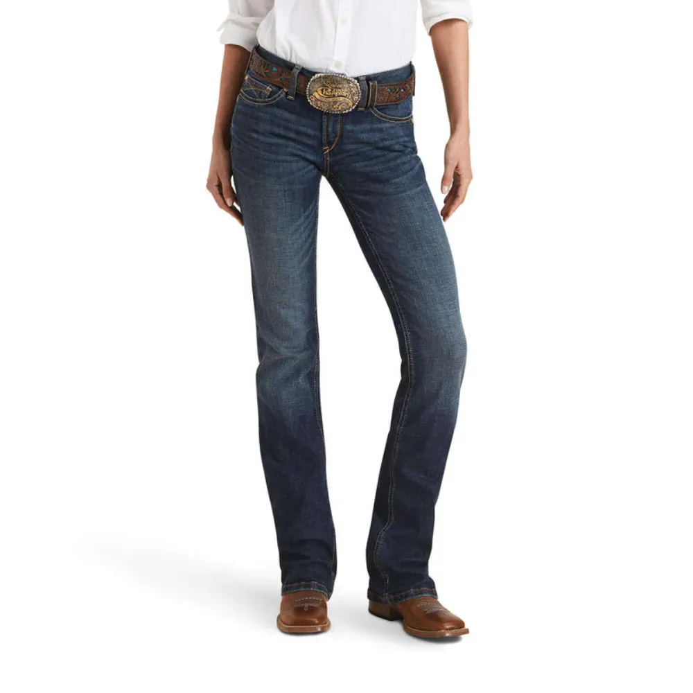 arthtiat Womens R.E.A.L. Mid Rise Amora Boot Cut Jeans - 10043148