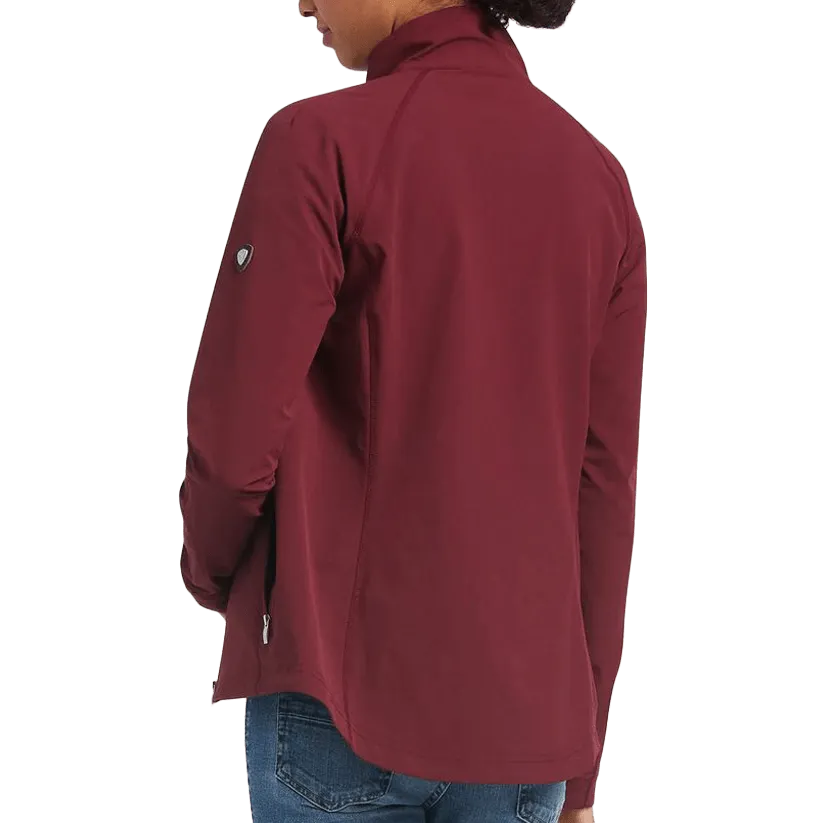 Arithtat Women's Agile Softshell Zinfandel Jacket