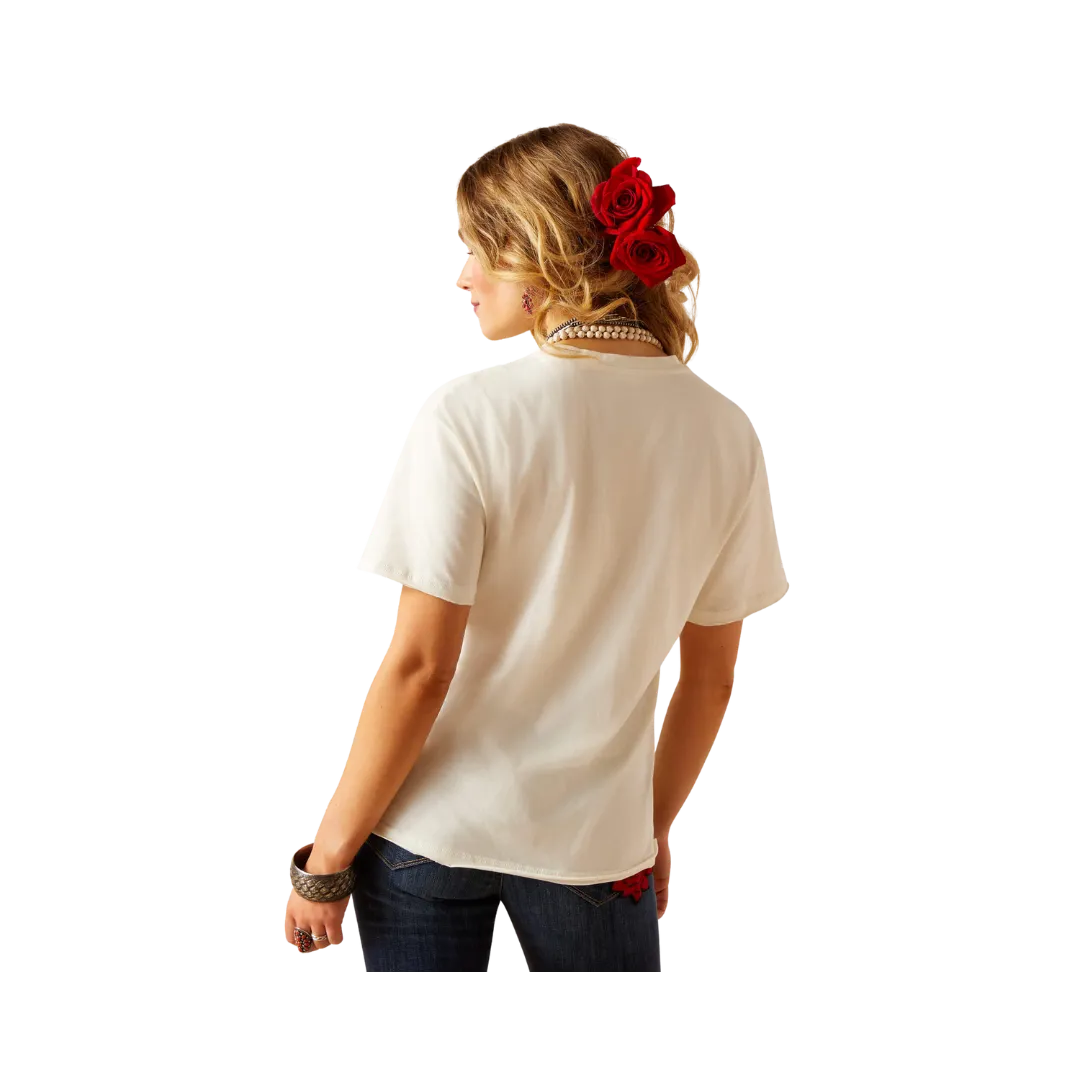 Arithtat Women's Happy Trails Rodeo Quincy T-Shirt