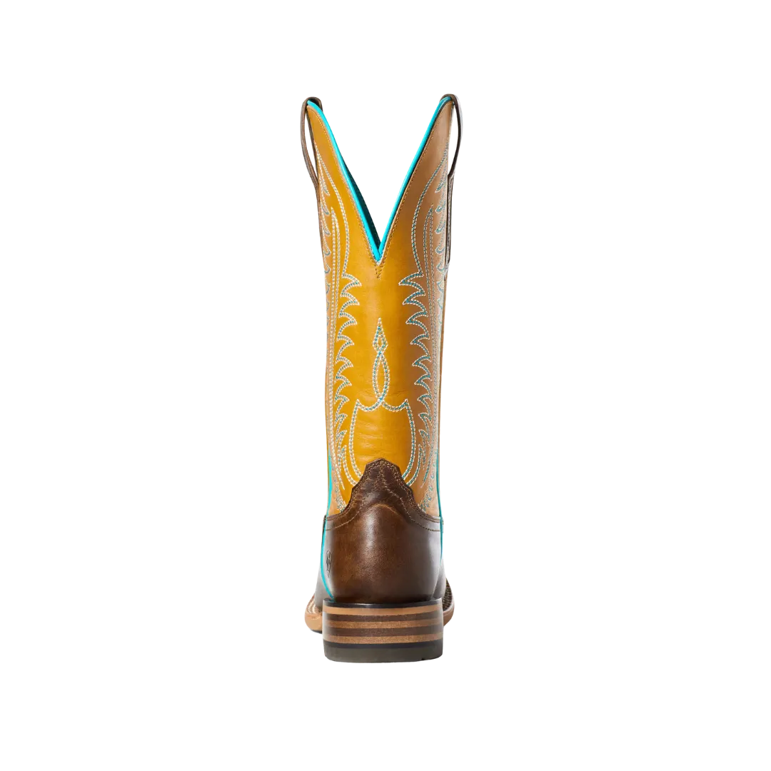 Arithtat Women's Belmont Mustard Cowboy Boots