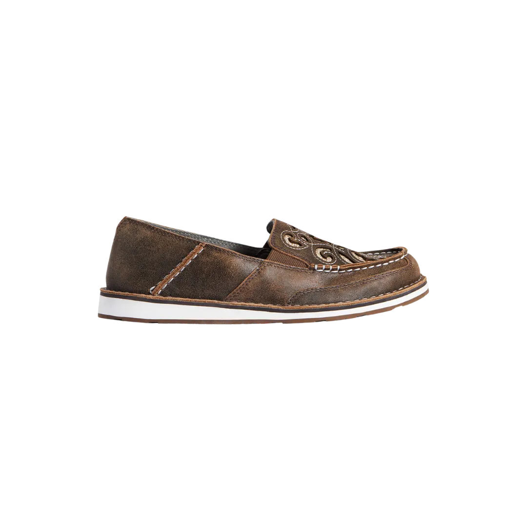 Arithtat Women's Copper Cruiser Glitter Shoes
