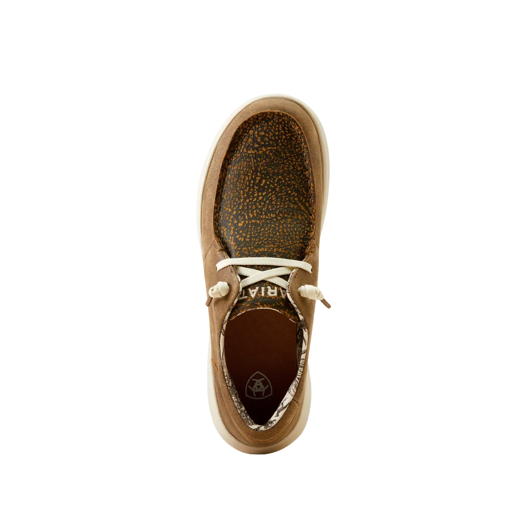 Arithtat Women's Hilo Brown Bomber Shoes