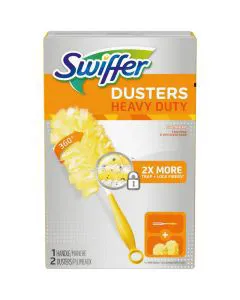 Swiffer Dusters Heavy Duty Starter Kit (1 Handle, 2 Dusters)