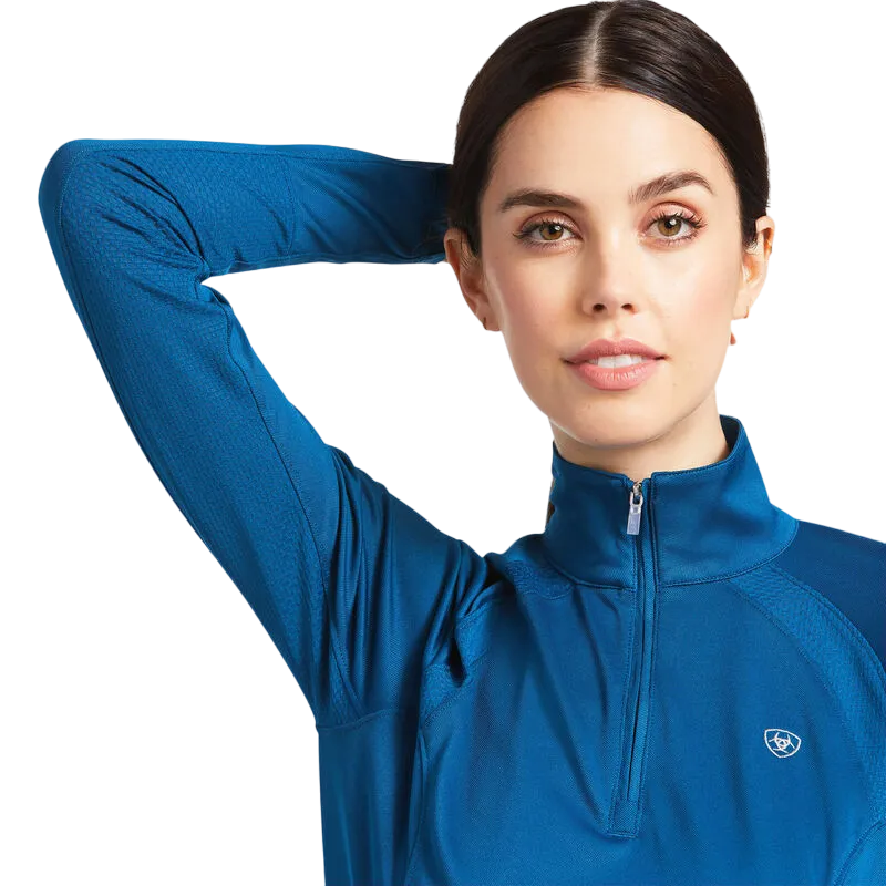Arithtat Women's Sunstopper 2.0 1/4 Zip Baselayer Shirts