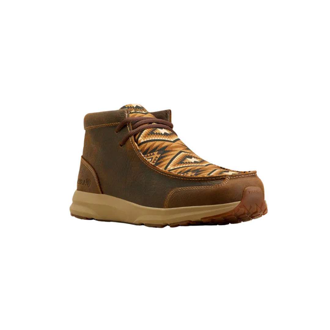 Arithtat Men's Spitfire Old Earth Brown Shoes