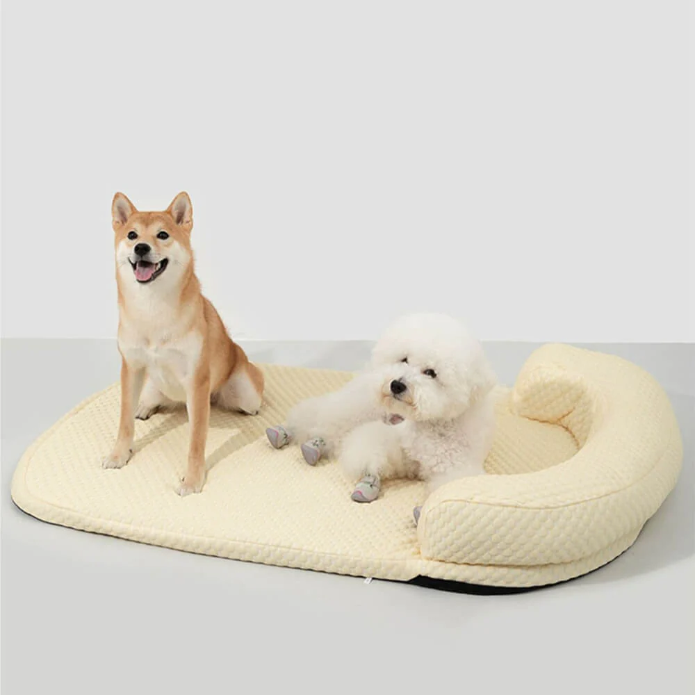 Cooling Breathable Neck Support Dog Pillow Bed