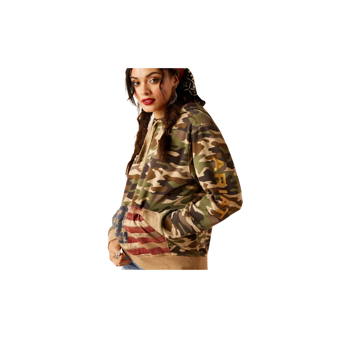 Arithtat Women's Rodeo Quincy Wild West Usa Hoodie