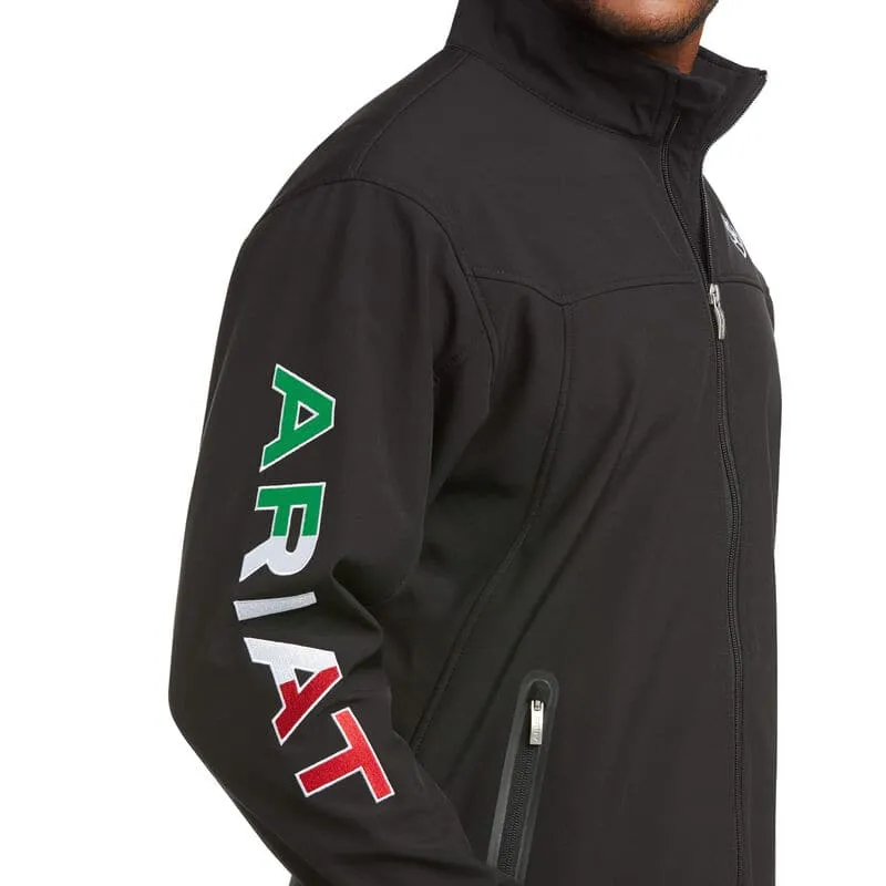 Arithtat Men's Team Softshell Mexico Water Resistant Jacket