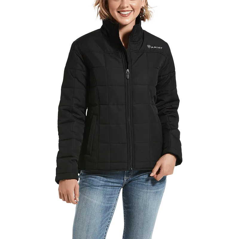 Arithtat Women's Real Crius Black Concealed Carry Jacket