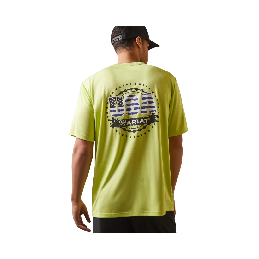 Arithtat Men's Charger Arithtat Seal Kiwi Colada Tee Shirt