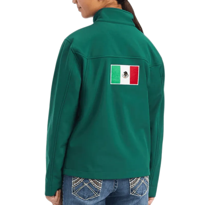 Arithtat Youth New Team Soft Shell Verde Mexico Jacket