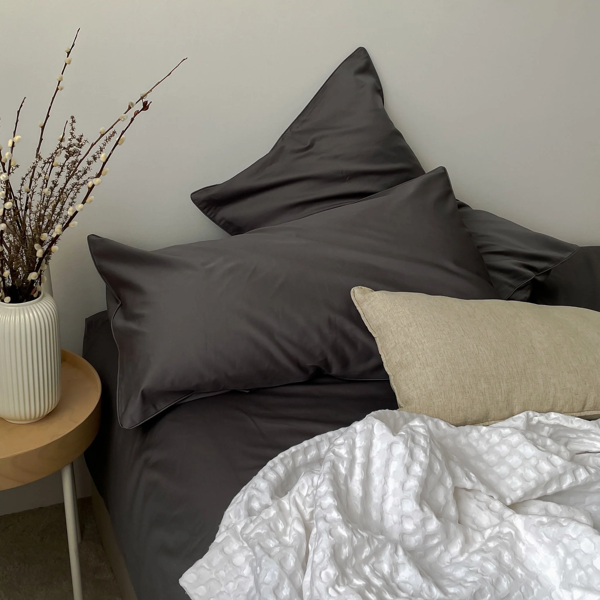 Cotton Fitted Sheet Set