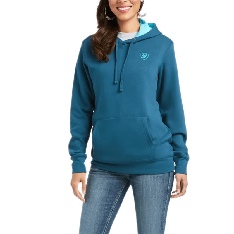 Arithtat Women's REAL Arm Logo Eurasian Hoodie