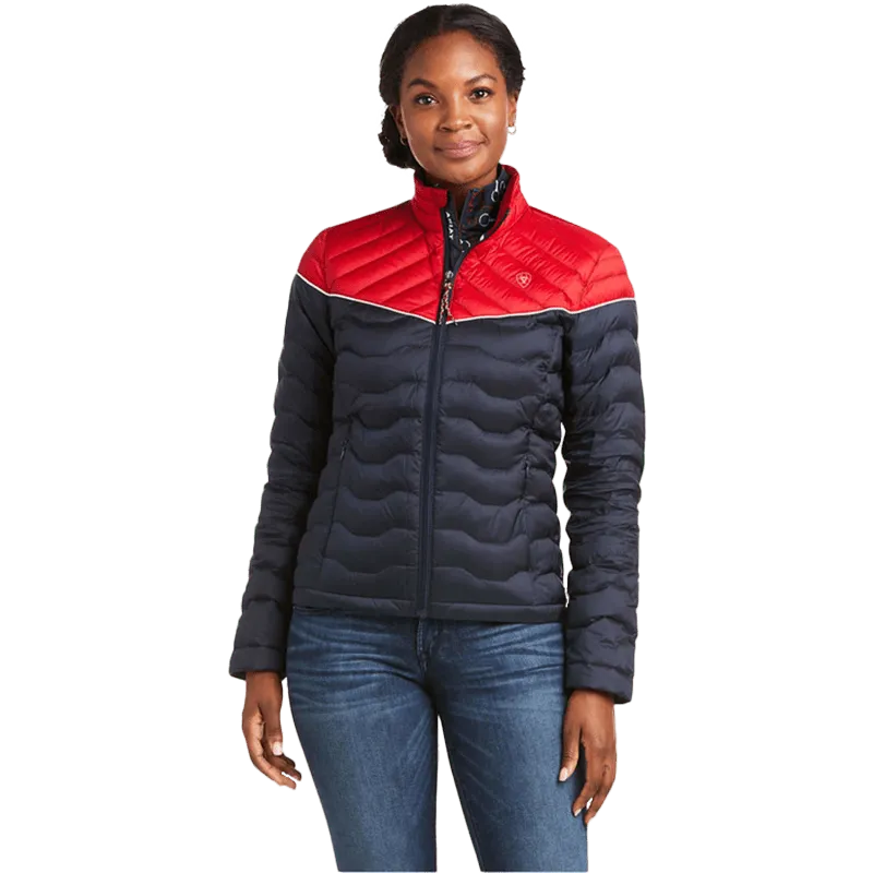 Arithtat Women's Ideal 3.0 Team Color-Block Down Jacket
