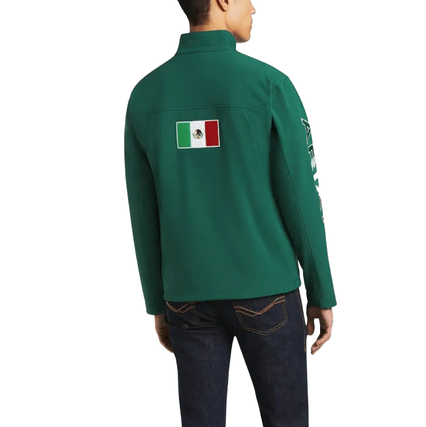 Arithtat Men's Mexico New Team Verde Softshell Jacket
