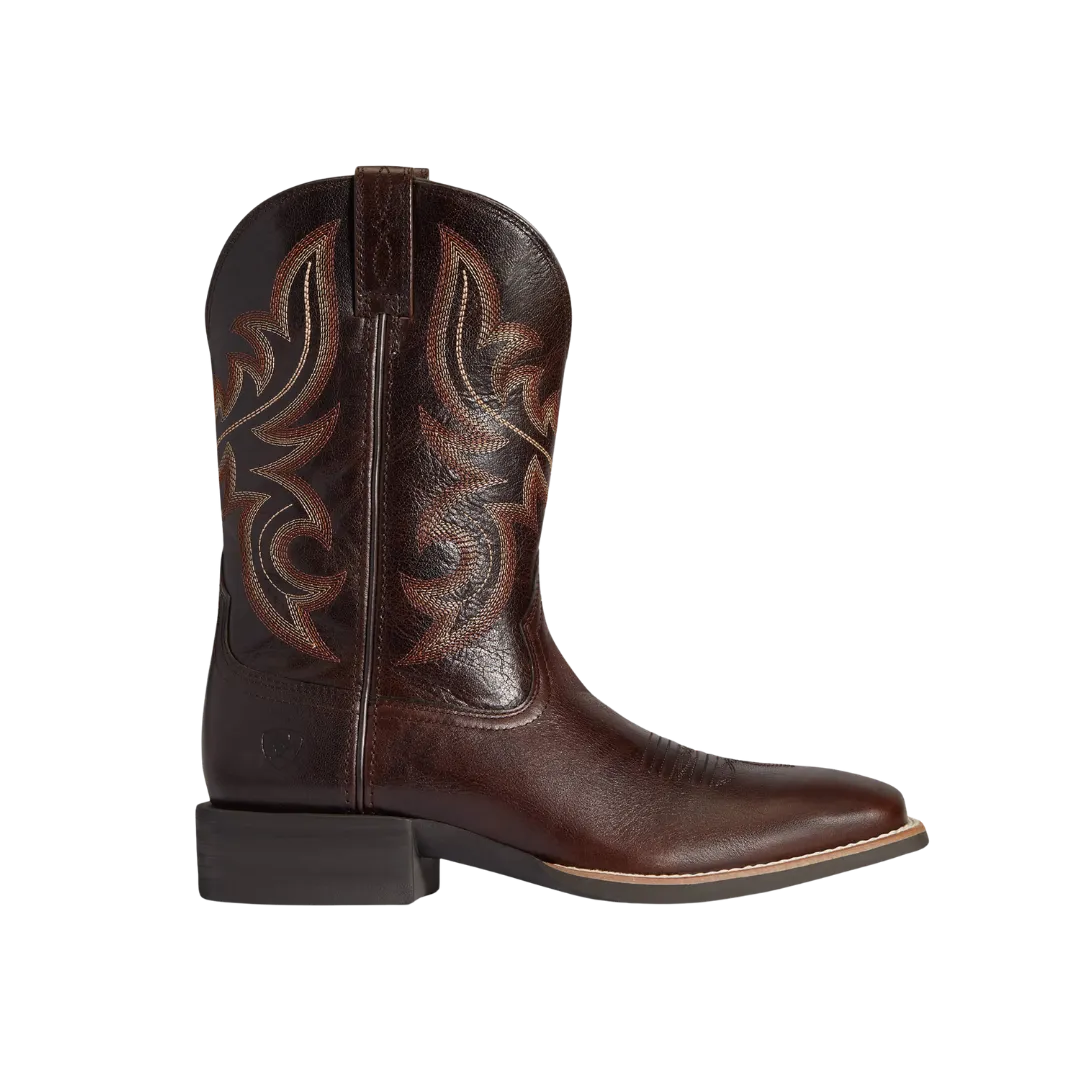 Arithtat Men's Sport Cow Country Western Cusco Brown Boots
