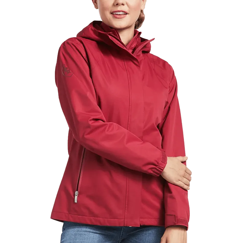 Arithtat Women's Spectator Red Bud Long Sleeve Waterproof Jacket