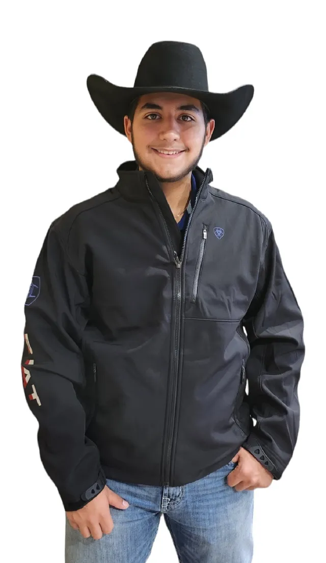 Arithtat Men's Texas Flag Team Jacket