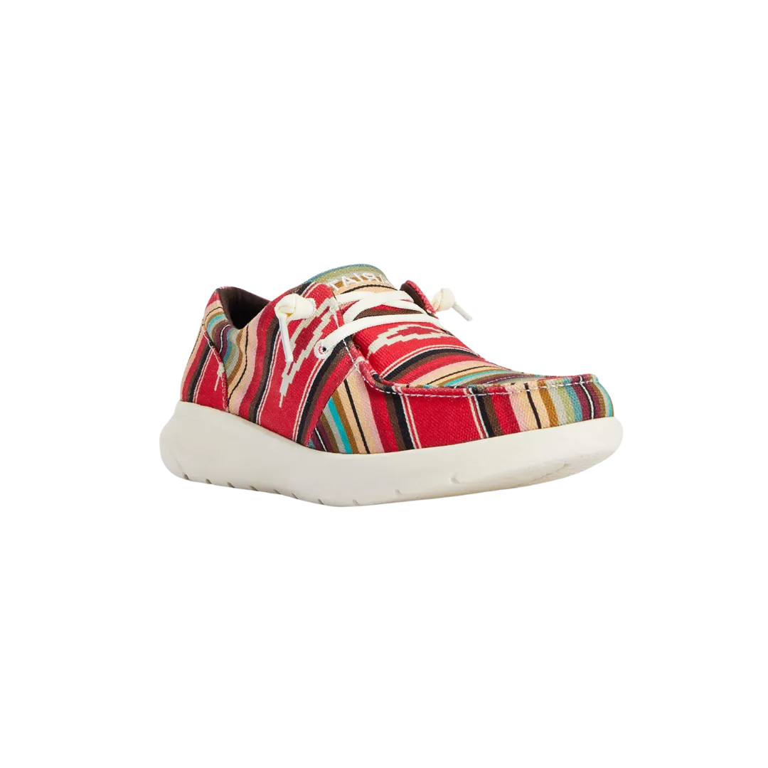 Arithtat Women's Hilo Pastel Serape Lace Up Shoes