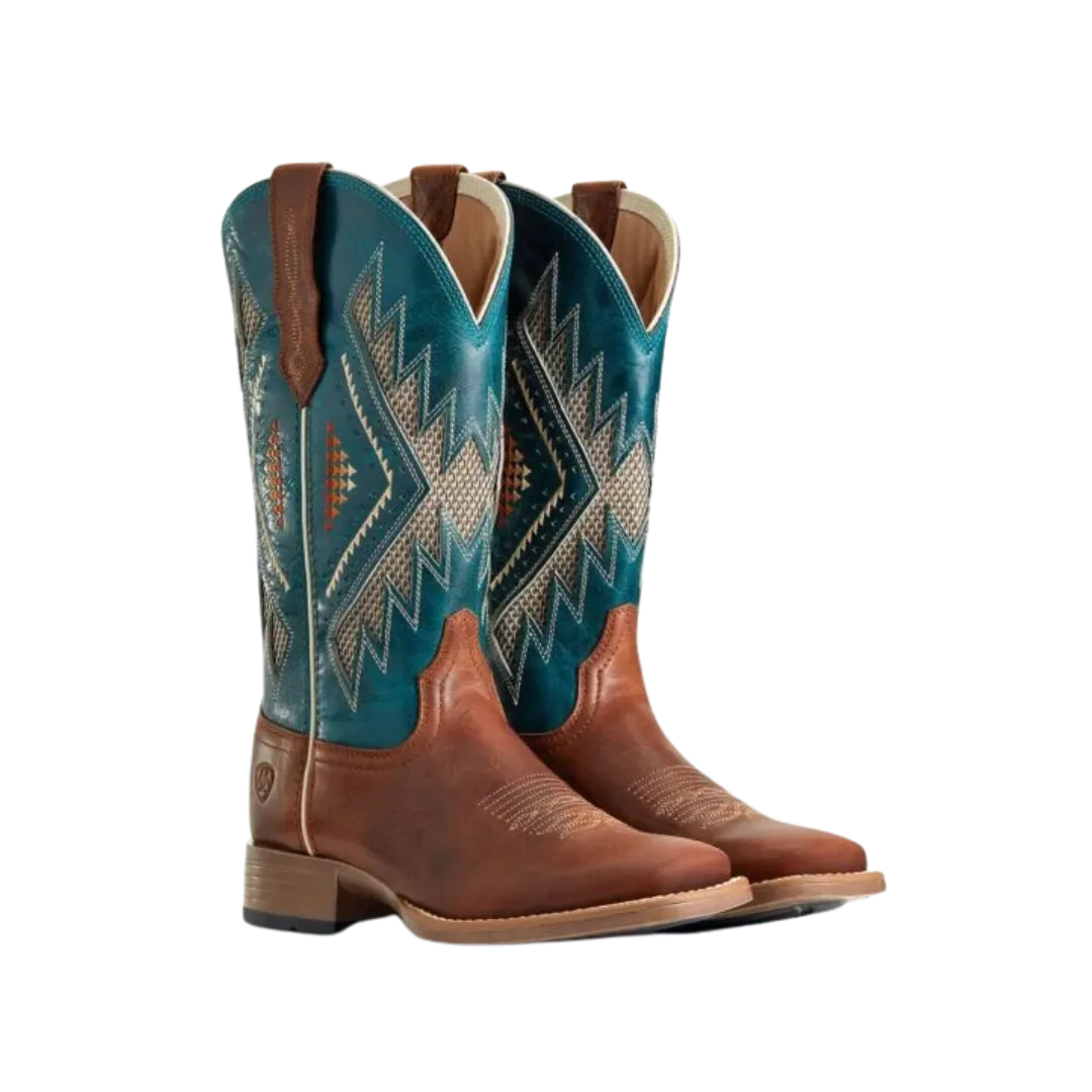 Arithtat Women's Sienna Black Square Toe Boot