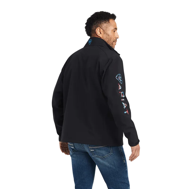 Arithtat Men's Team Logo 2.0 Chimayo Black Jacket