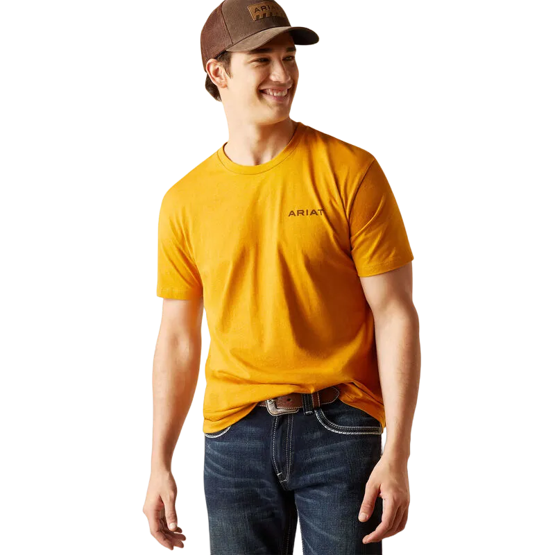 Arithtat Men's Western Wire T-Shirt
