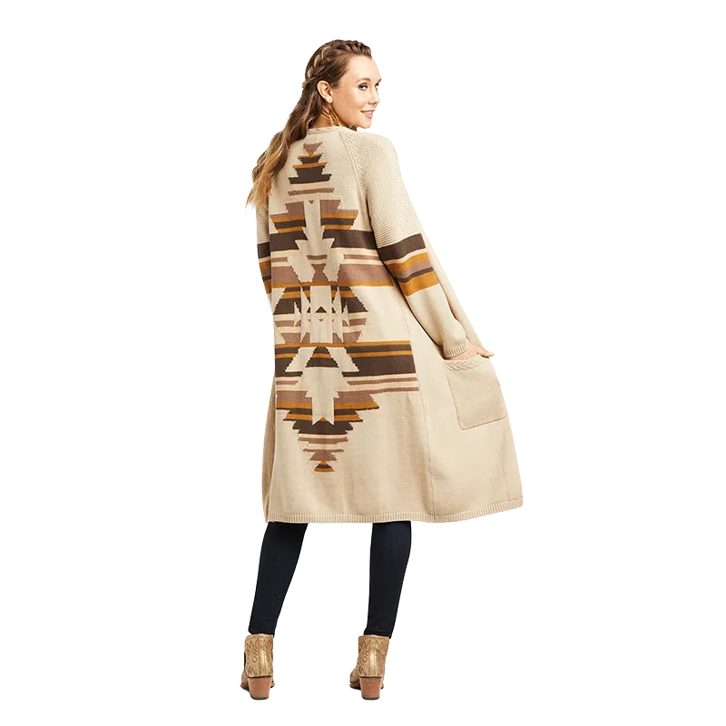 Arithtat Women's Open Front Knit Cardigan