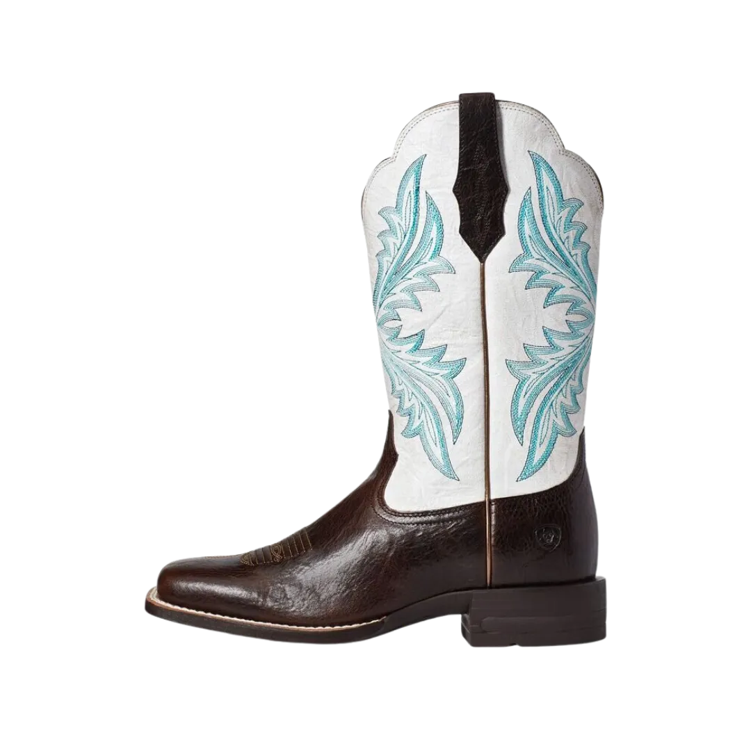 Arithtat Women's West Bound Chocolate Chip Square Toe Boots