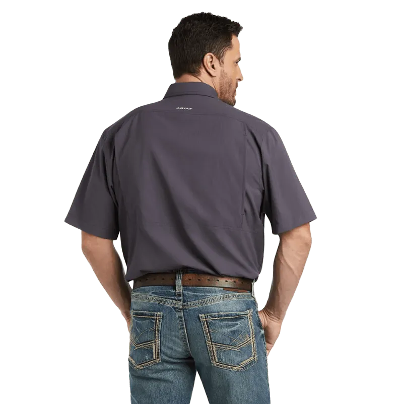 Arithtat Men's Grey VentTek Classic Fit Shirt