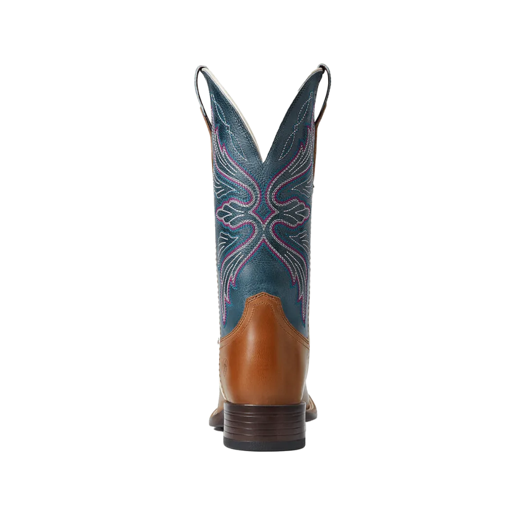 Arithtat Women's Edgewood Almond Buff Square Toe Boot