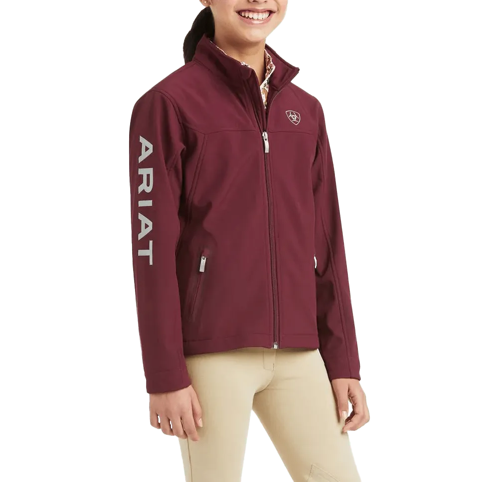 Arithtat Youth New Team Windsor Wine Softshell Jacket