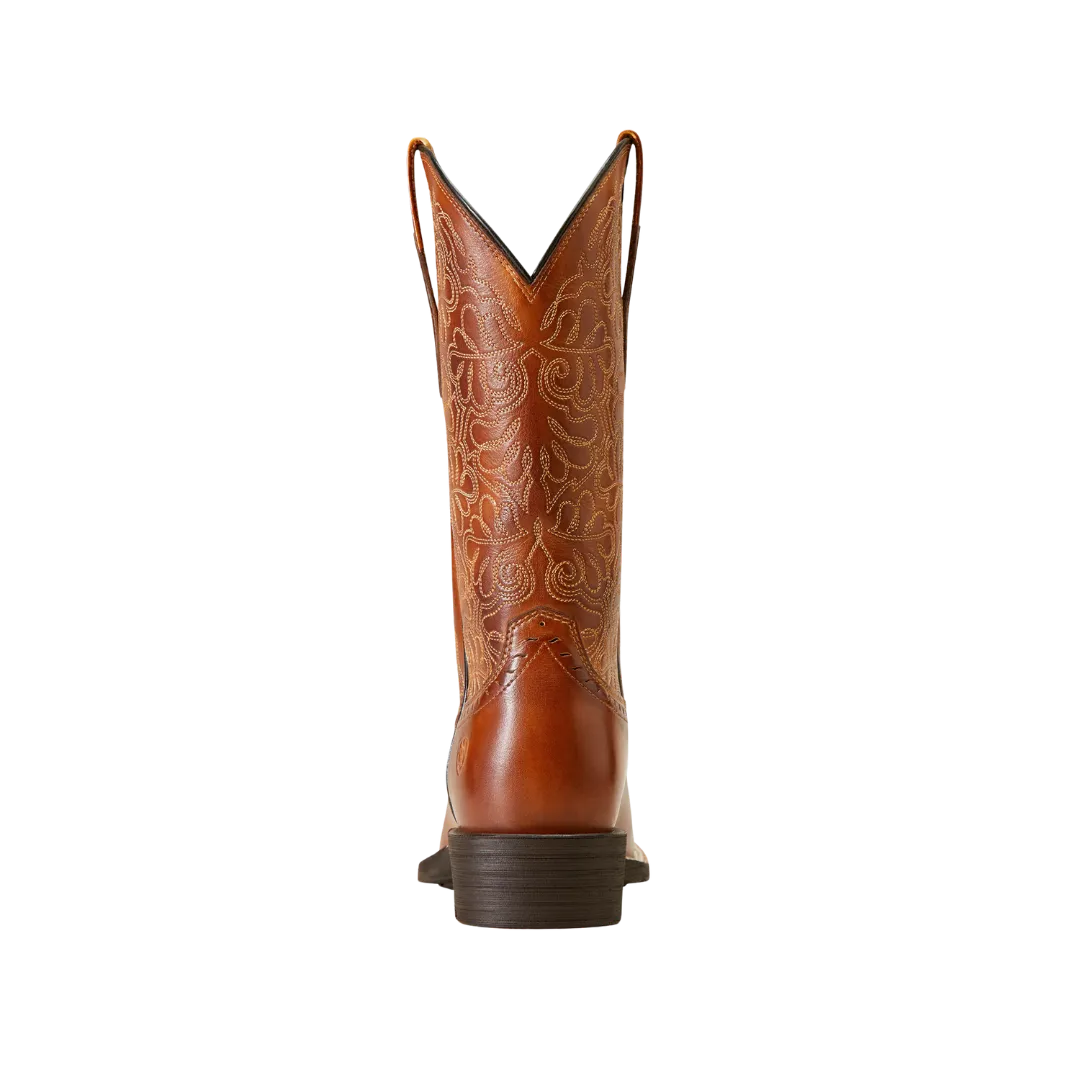 Arithtat Women's  Round Up Remuda  Full Grain Leather Boots