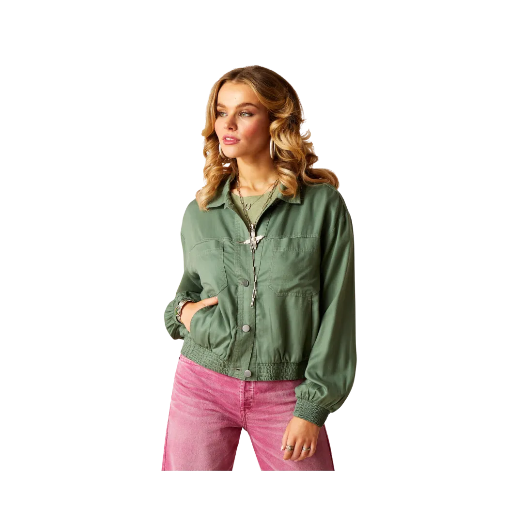 Arithtat Women's Edgerton Duck Green Jacket