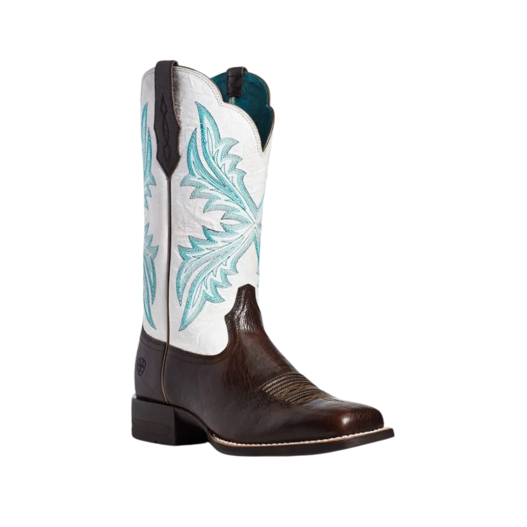 Arithtat Women's West Bound Chocolate Chip Square Toe Boots