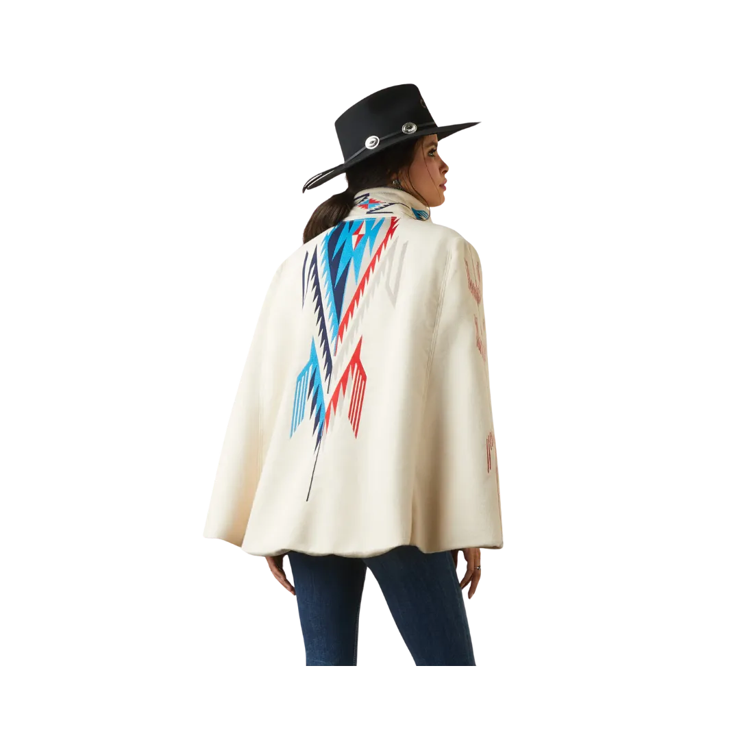 Arithtat Women's Cape Chimayo Buttercream Coat